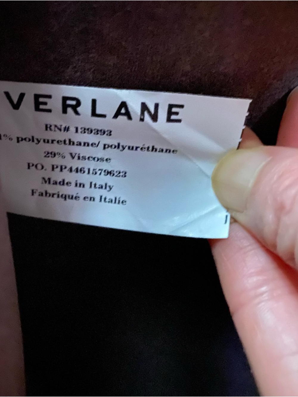 $275 Everlane Made in Italy Dark Brown The New Day Market Tote Bag XL Size - Picture 15 of 15
